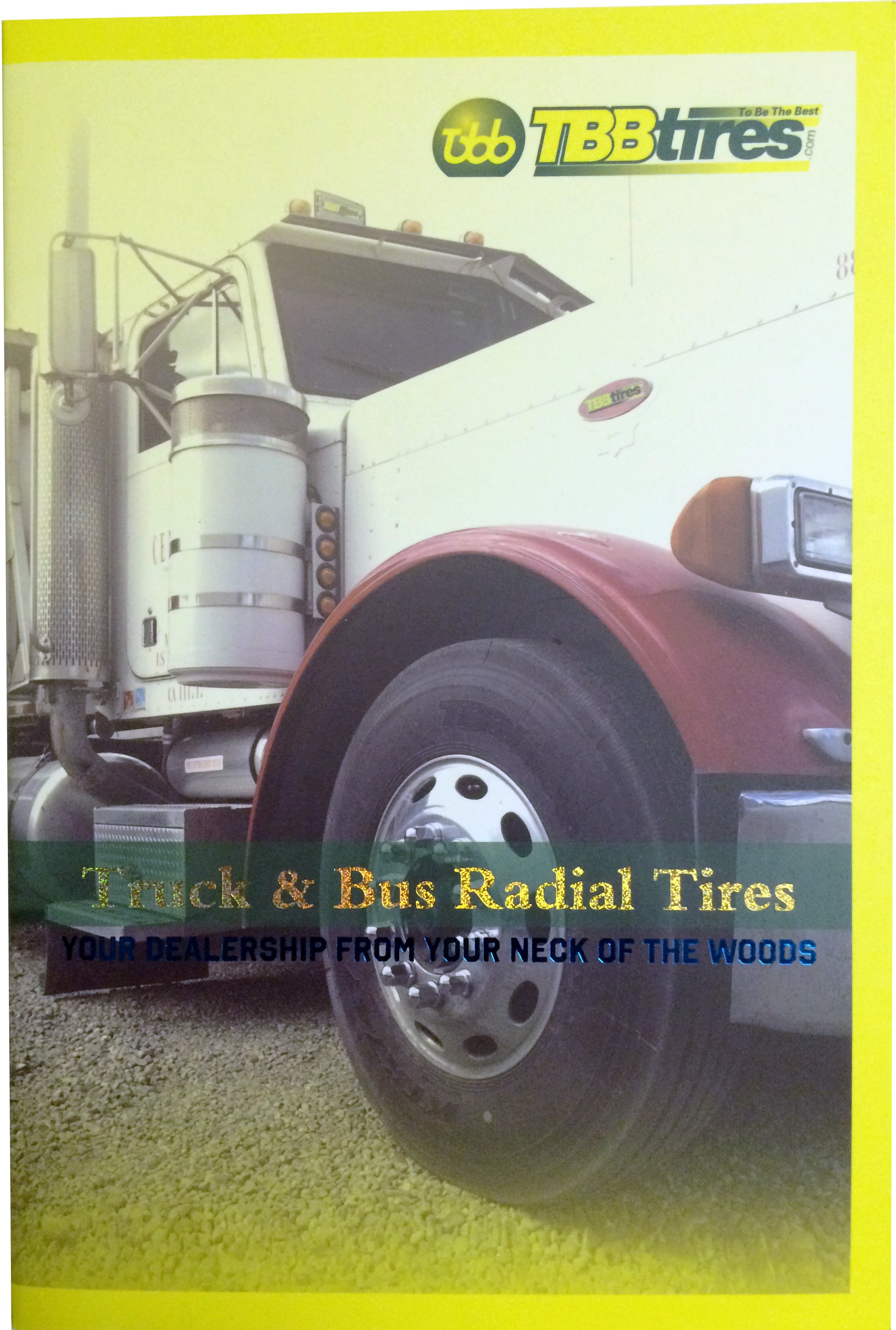 TBBtires Product Brochure 7" X 10"